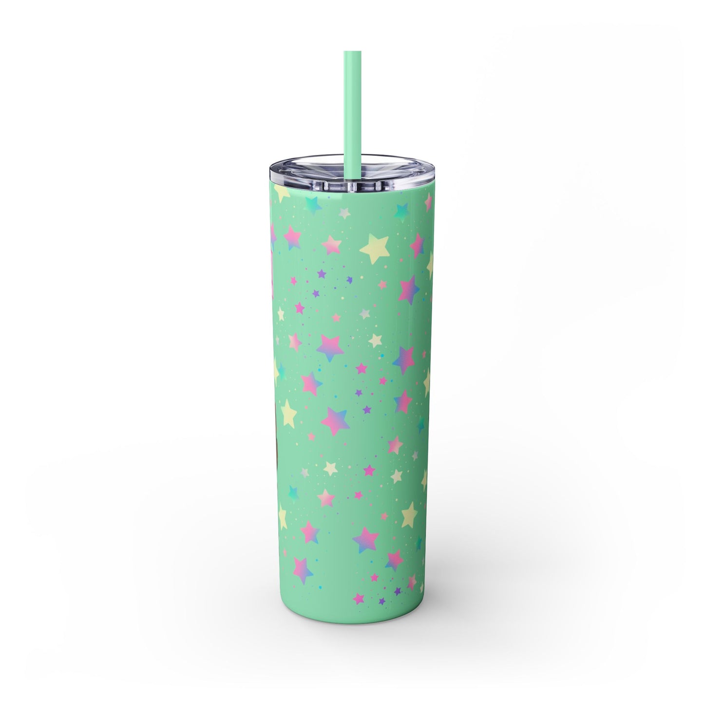 One Piece - Chopper Loves Cotton Candy Skinny Tumbler with Straw, 20oz
