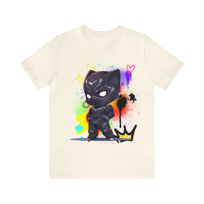 Black Panther Jersey Short Sleeve Tee