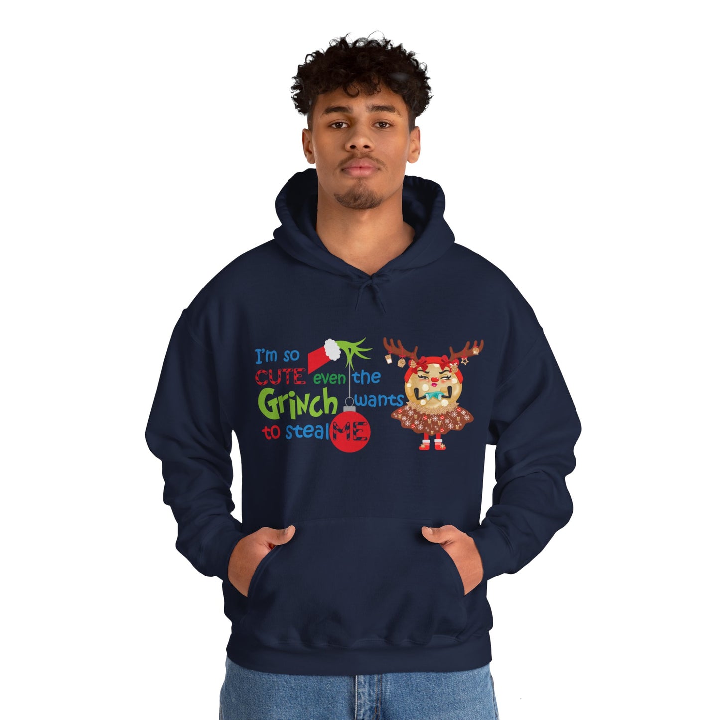 Even the Grinch Loves TGC Unisex Heavy Blend™ Hooded Sweatshirt