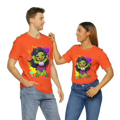 She Hulk Jersey Short Sleeve Tee