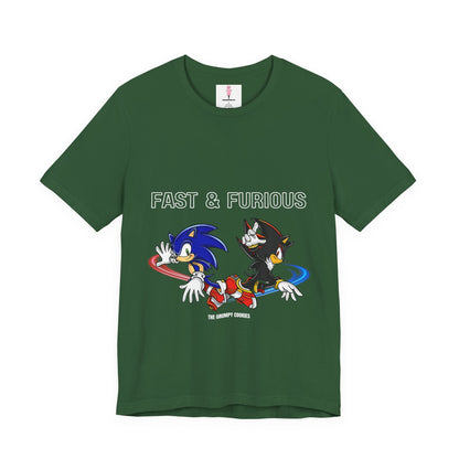 Sonic - Fast & Furious Jersey Short Sleeve Tee