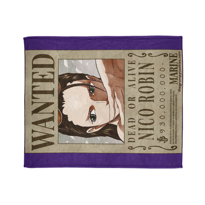 Robin Wanted Poster Polyester Blanket