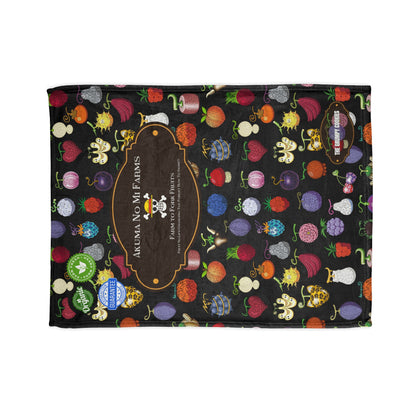 One Piece - Organic Devil Fruit Brook Polyester Blanket