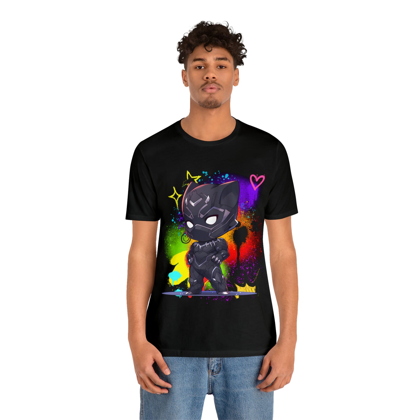 Black Panther Jersey Short Sleeve Tee