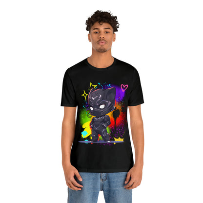 Black Panther Jersey Short Sleeve Tee