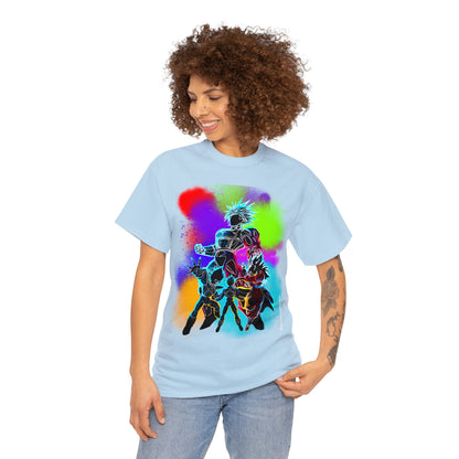 Dragon Ball Z Technicolor Unisex Heavy Cotton Tee