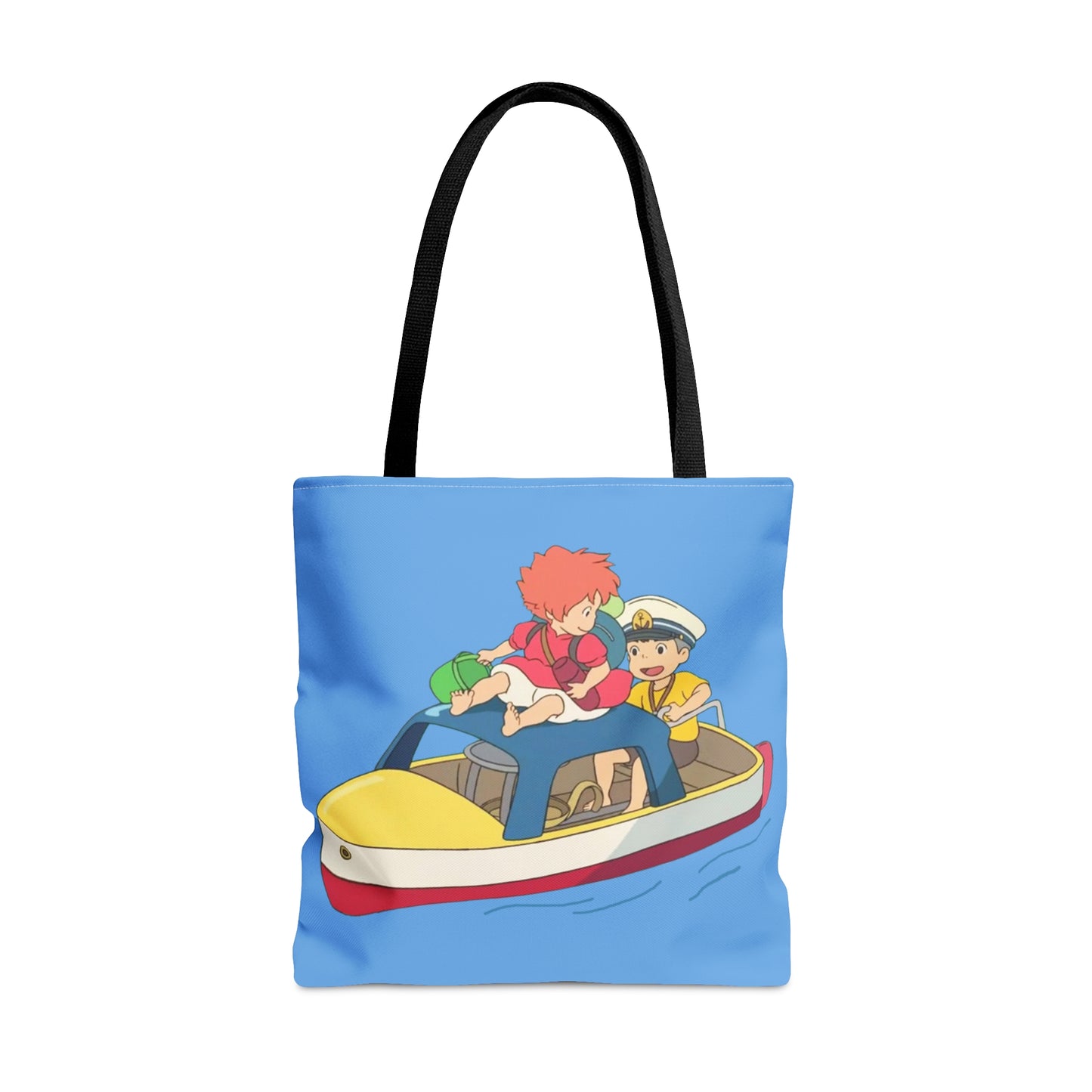 Ponyo and Captain Sosuke Tote Bag