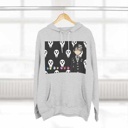 Soul Eater - Death The Kid Is Over It Graphic Fleece Hoodie