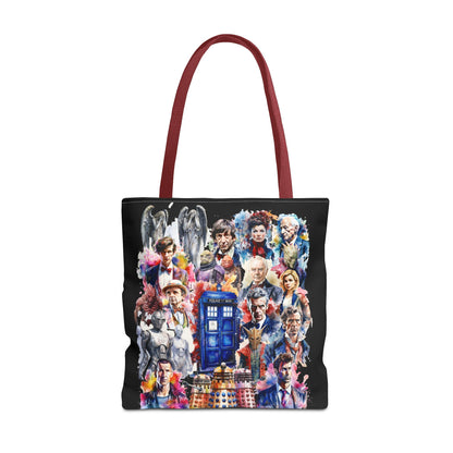 Dr Who - The Doctor and his Foes Tote Bag