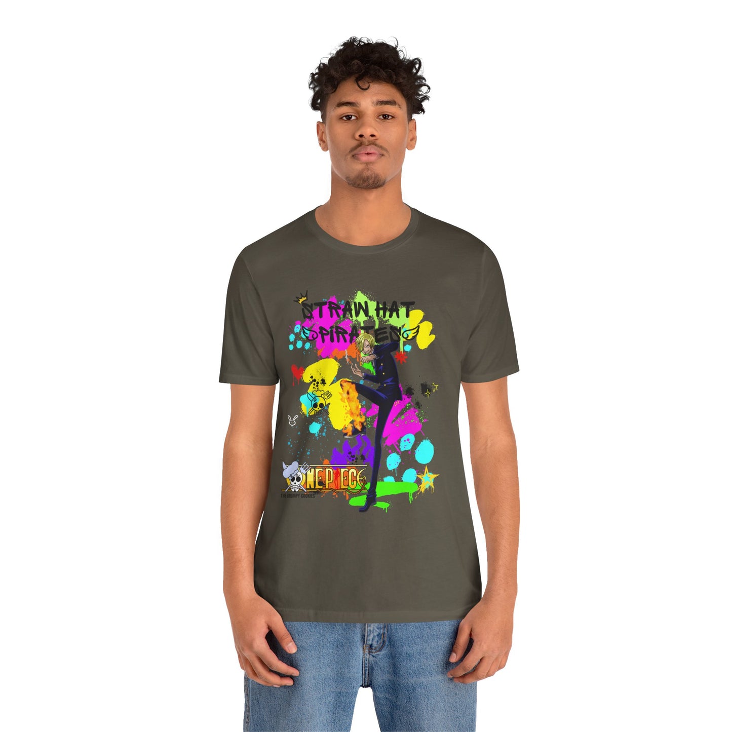 One Piece - Graffiti Sanji Unisex Jersey Short Sleeve Tee