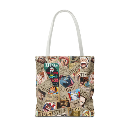 One Piece- Wanted Dead or Alive Tote Bag