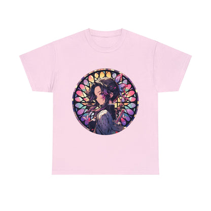 Stained Glass Shinobu Kocho Series Unisex Heavy Cotton Tee