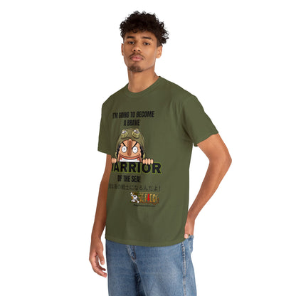 Brave Warrior of the Sea Unisex Heavy Cotton Tee