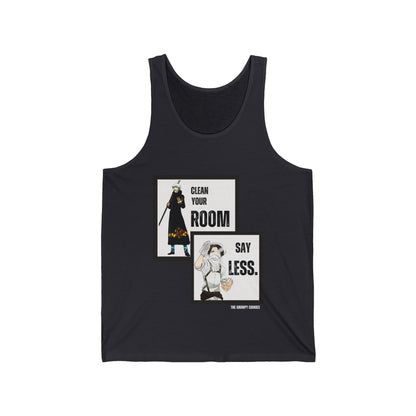 One Piece - Say Less Levi x Law Crossover Men's Jersey Tank
