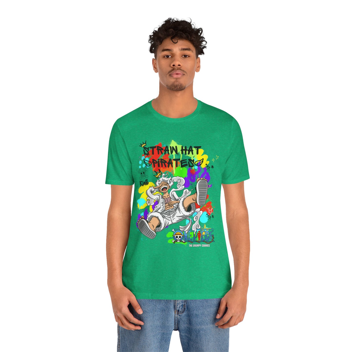 One Piece - Graffiti Luffy Unisex Jersey Short Sleeve Tee