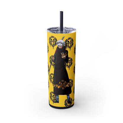 One Piece - I Heart Surgeons Tumbler with Straw, 20oz