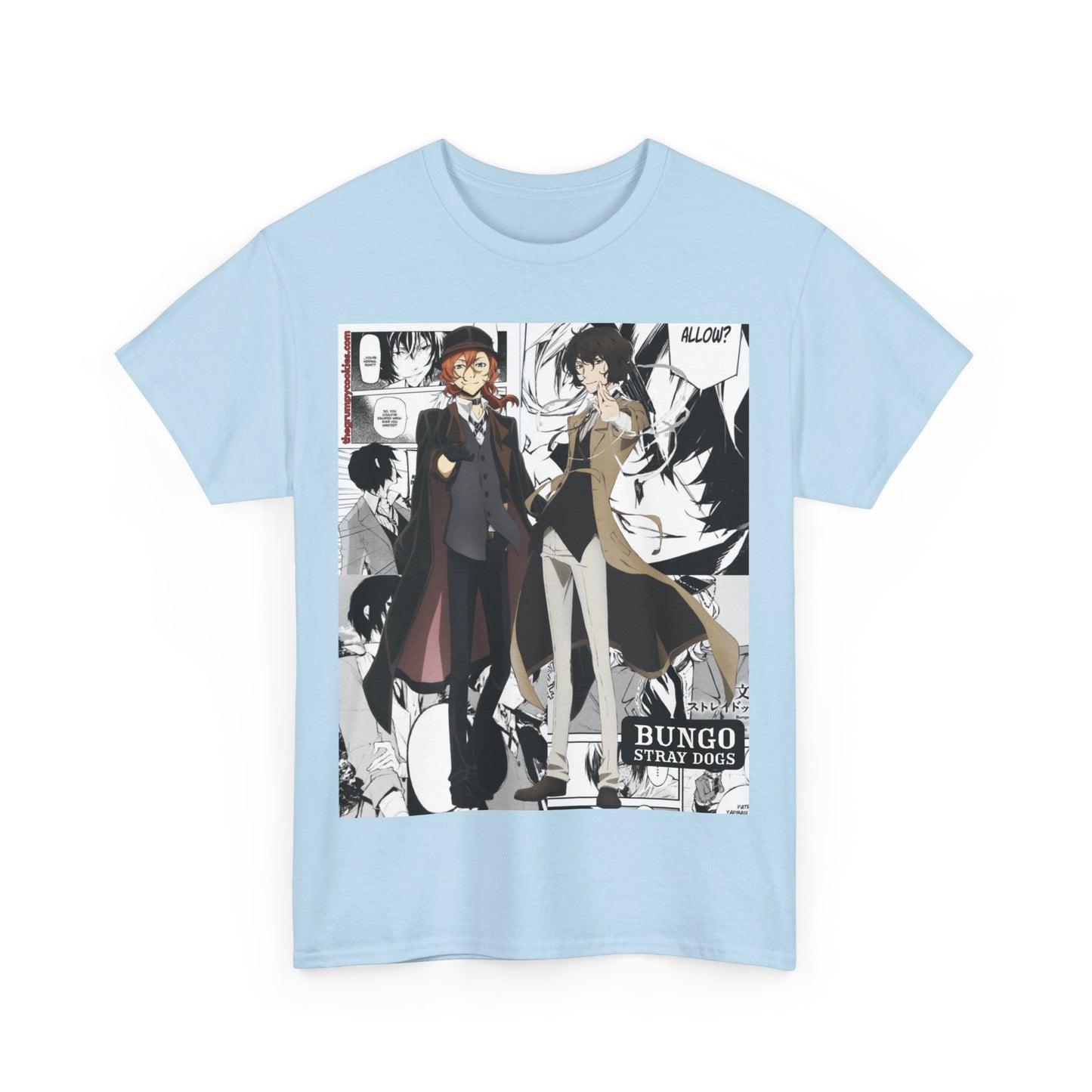 Chuuya and Dazai Unisex Heavy Cotton Tee