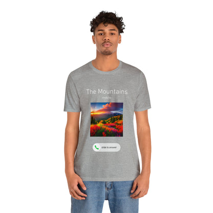 Mountains Calling Short Sleeve Tee