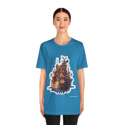 Howl's Moving Castle Jersey Short Sleeve Tee