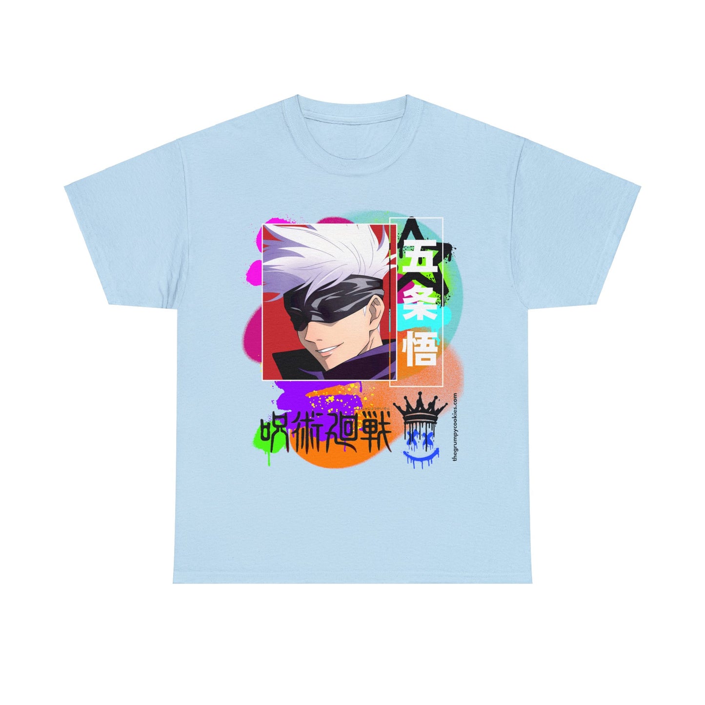 Gojo's Side Smile Unisex Heavy Cotton Tee