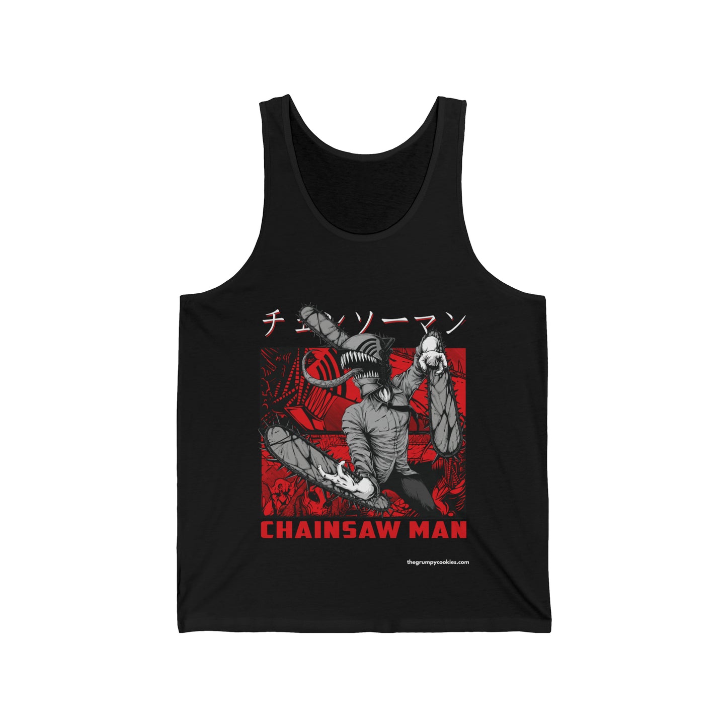 Denji Chainsaw Man Jersey Tank