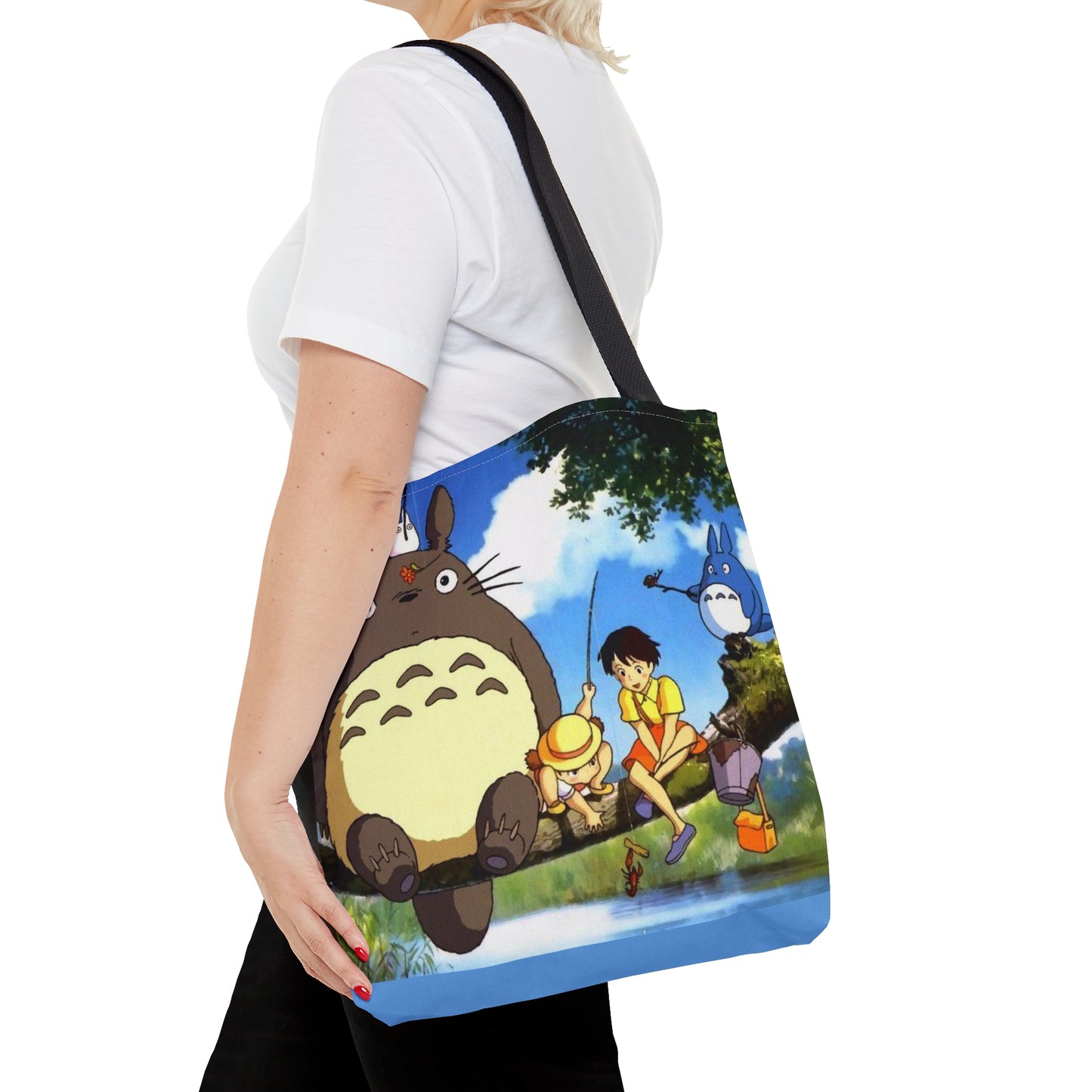 Sitting Together Tote Bag