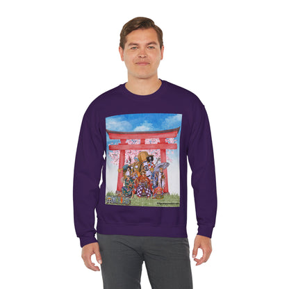 Greetings from Wano Unisex Heavy Blend™ Crewneck Sweatshirt