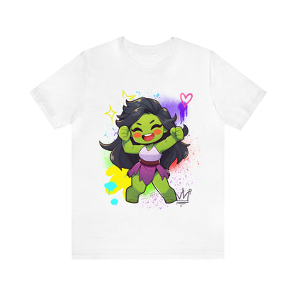 She Hulk Jersey Short Sleeve Tee