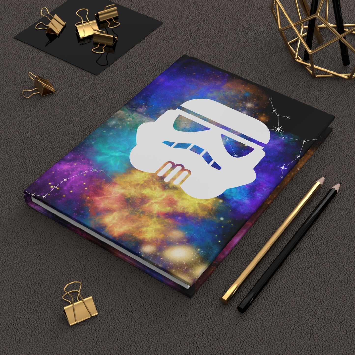 Storm Trooper Black Hardcover Journal