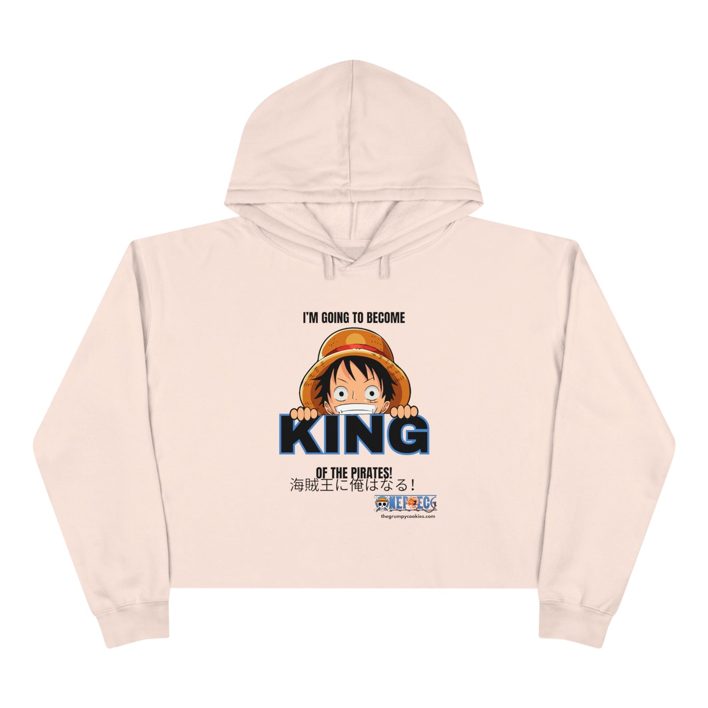 King of the Pirates Crop Hoodie