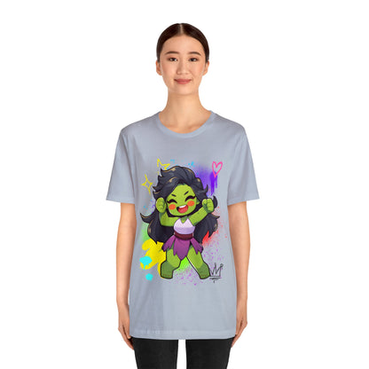 She Hulk Jersey Short Sleeve Tee