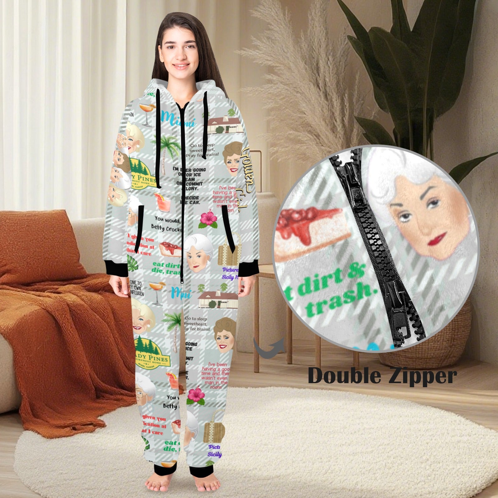 The Golden Girls - Stay Golden Unisex Adult Onesie
