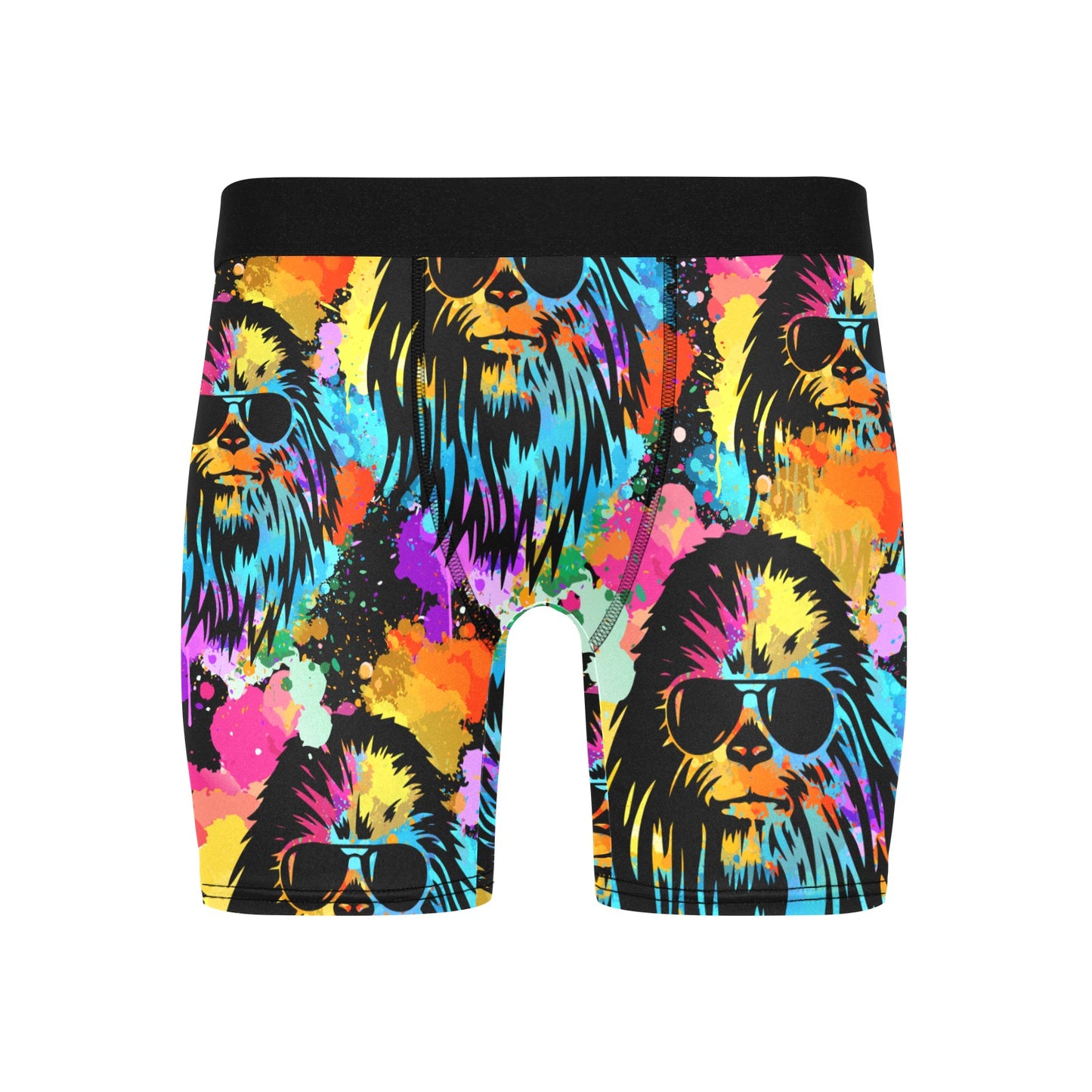 Star Wars - Ladies Love Cool Chewie Men's Long Leg Boxer Briefs