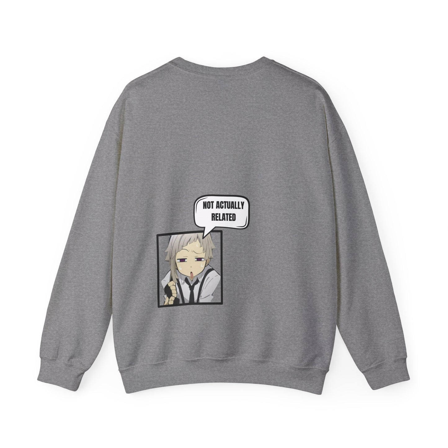 Bungo Stray Dogs - Not Related Unisex Heavy Blend™ Crewneck Sweatshirt