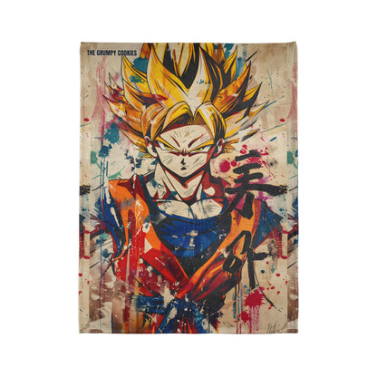 Dragon Ball- Gohan Polyester Blanket