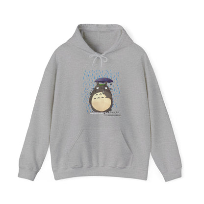 Totoro in the Rain Unisex Heavy Blend™ Hooded Sweatshirt