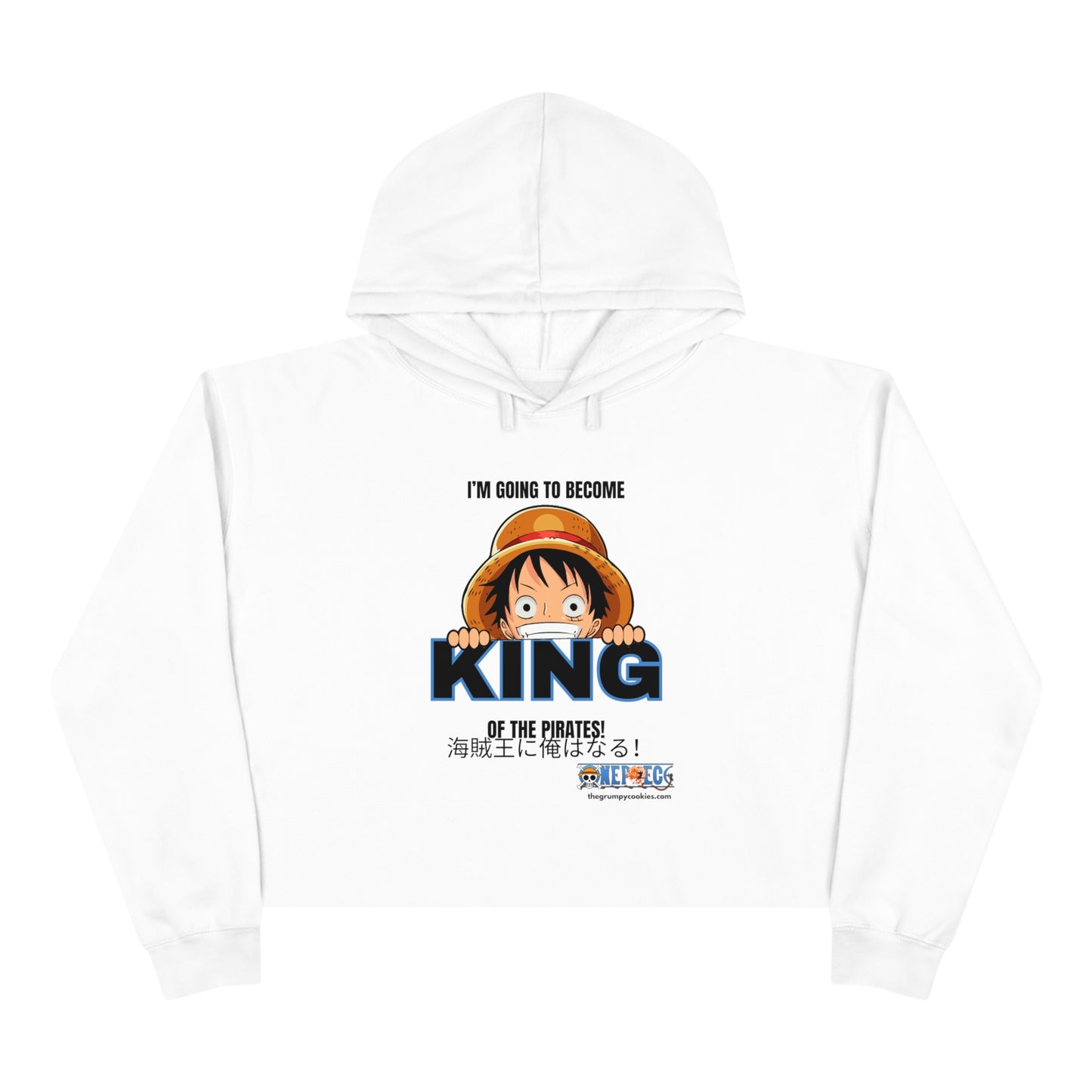 King of the Pirates Crop Hoodie