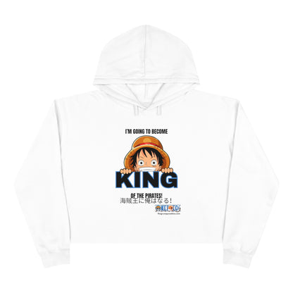 King of the Pirates Crop Hoodie