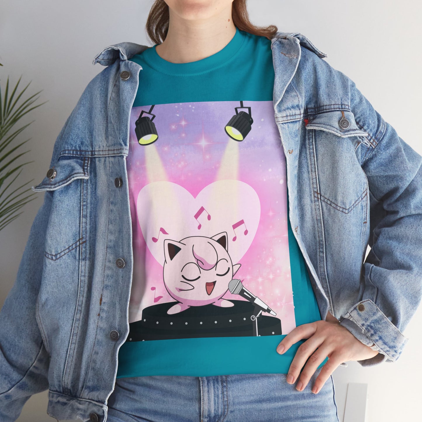 Jiggly On Stage Unisex Heavy Cotton Tee