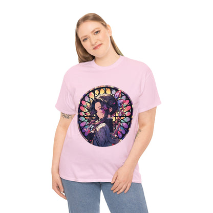 Stained Glass Shinobu Kocho Series Unisex Heavy Cotton Tee