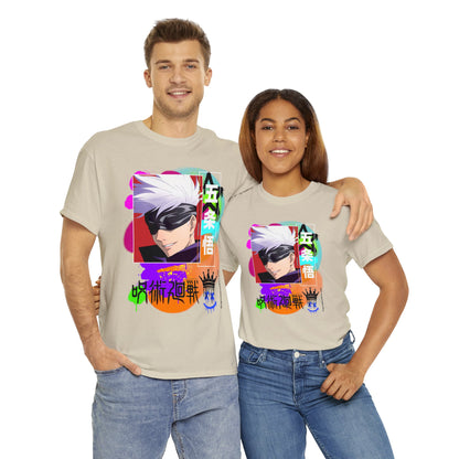 Gojo's Side Smile Unisex Heavy Cotton Tee