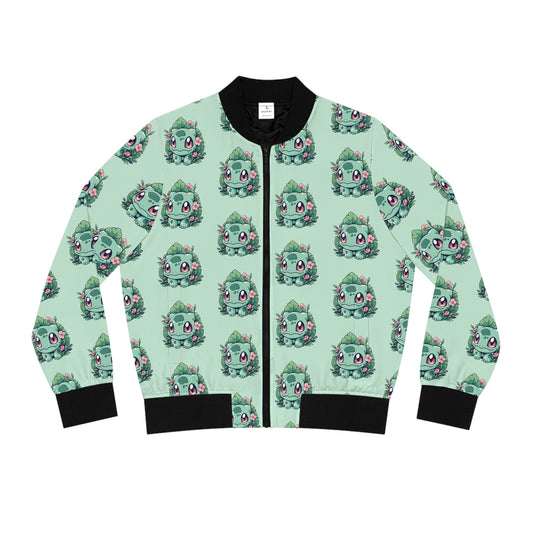 Flowering Bulba Women's Bomber Jacket (AOP)