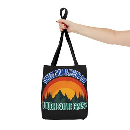 Touch Some Grass Tote Bag