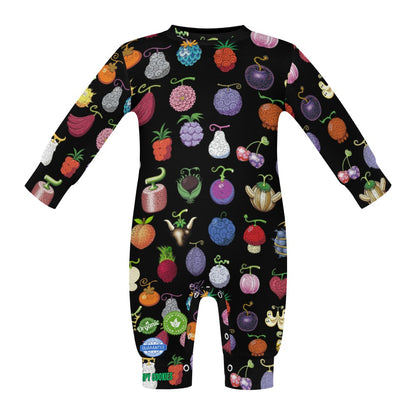 One Piece - Organic Devil Fruit Baby Romper