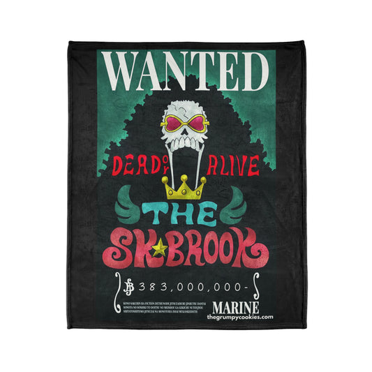 Brook Wanted Poster Polyester Blanket