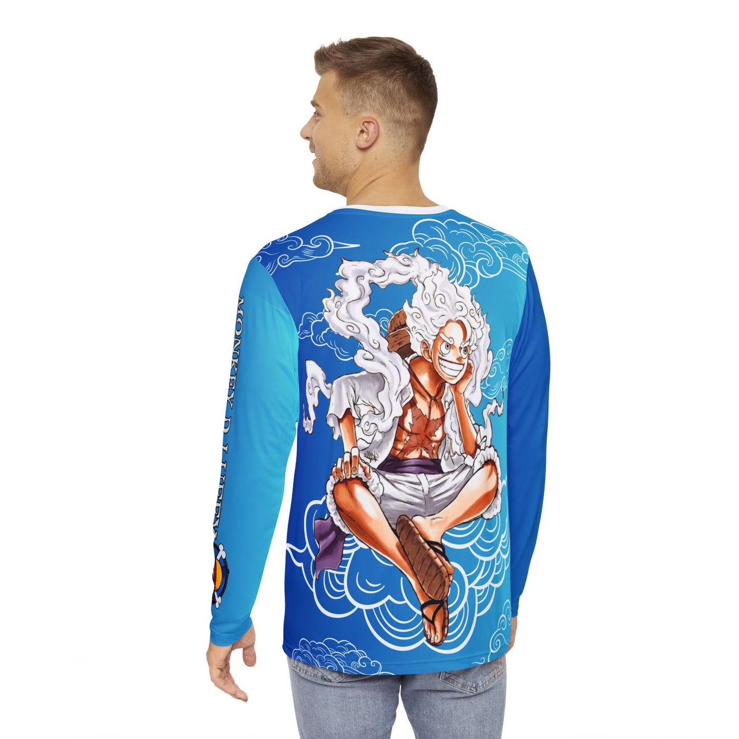 One Piece - In The Right Gear Men's Long Sleeve Shirt