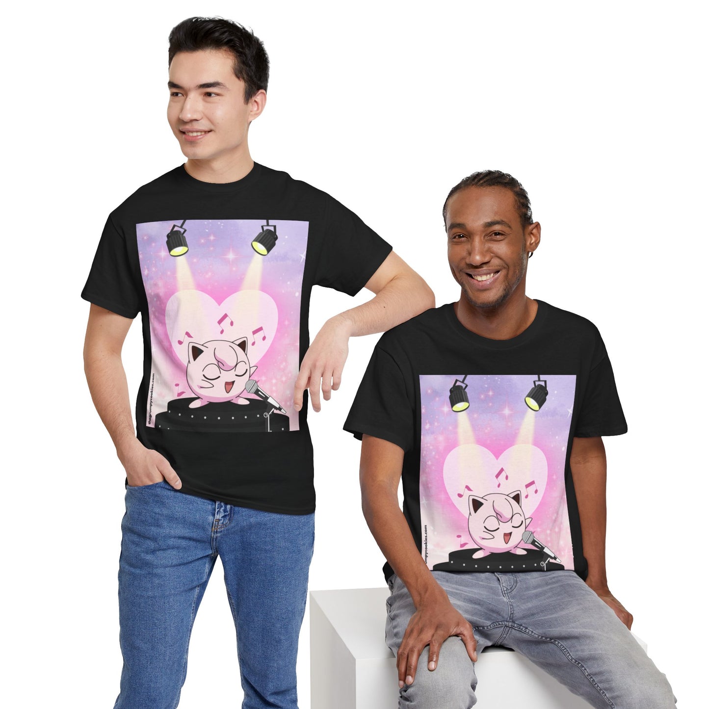 Jiggly On Stage Unisex Heavy Cotton Tee