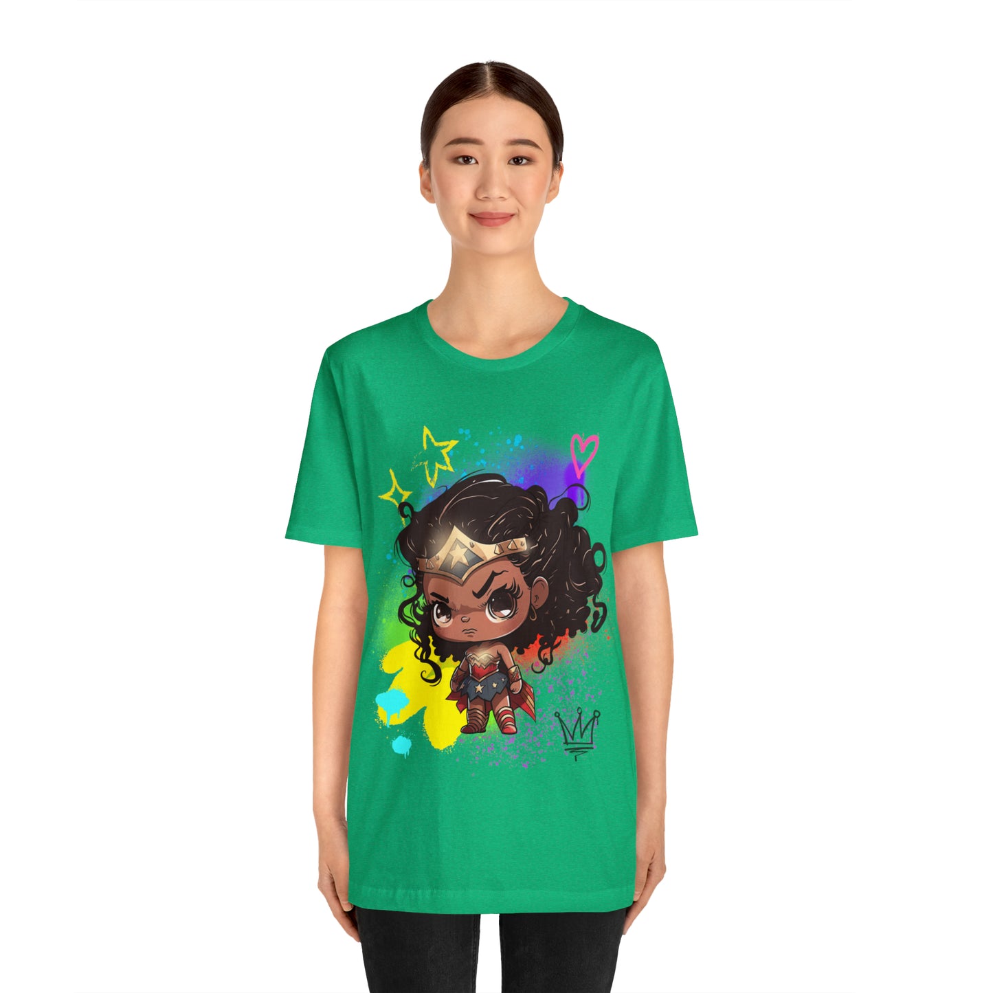 Wonder Girl Jersey Short Sleeve Tee