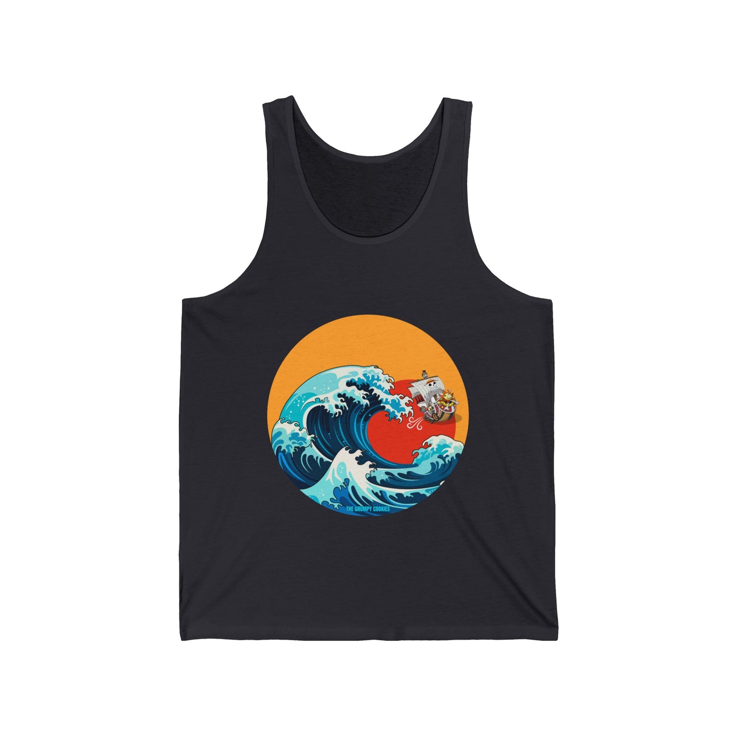 One Piece - Riding the Wave Jersey Tank