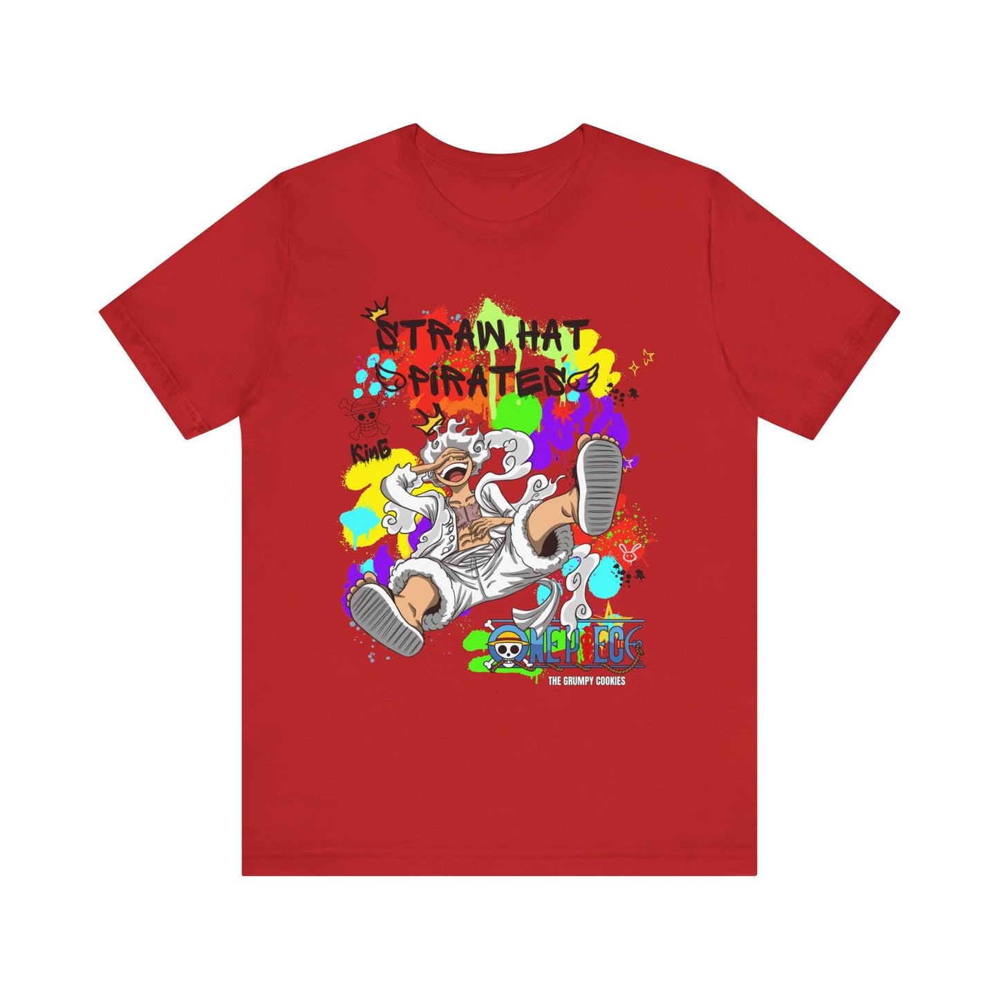One Piece - Graffiti Luffy Unisex Jersey Short Sleeve Tee